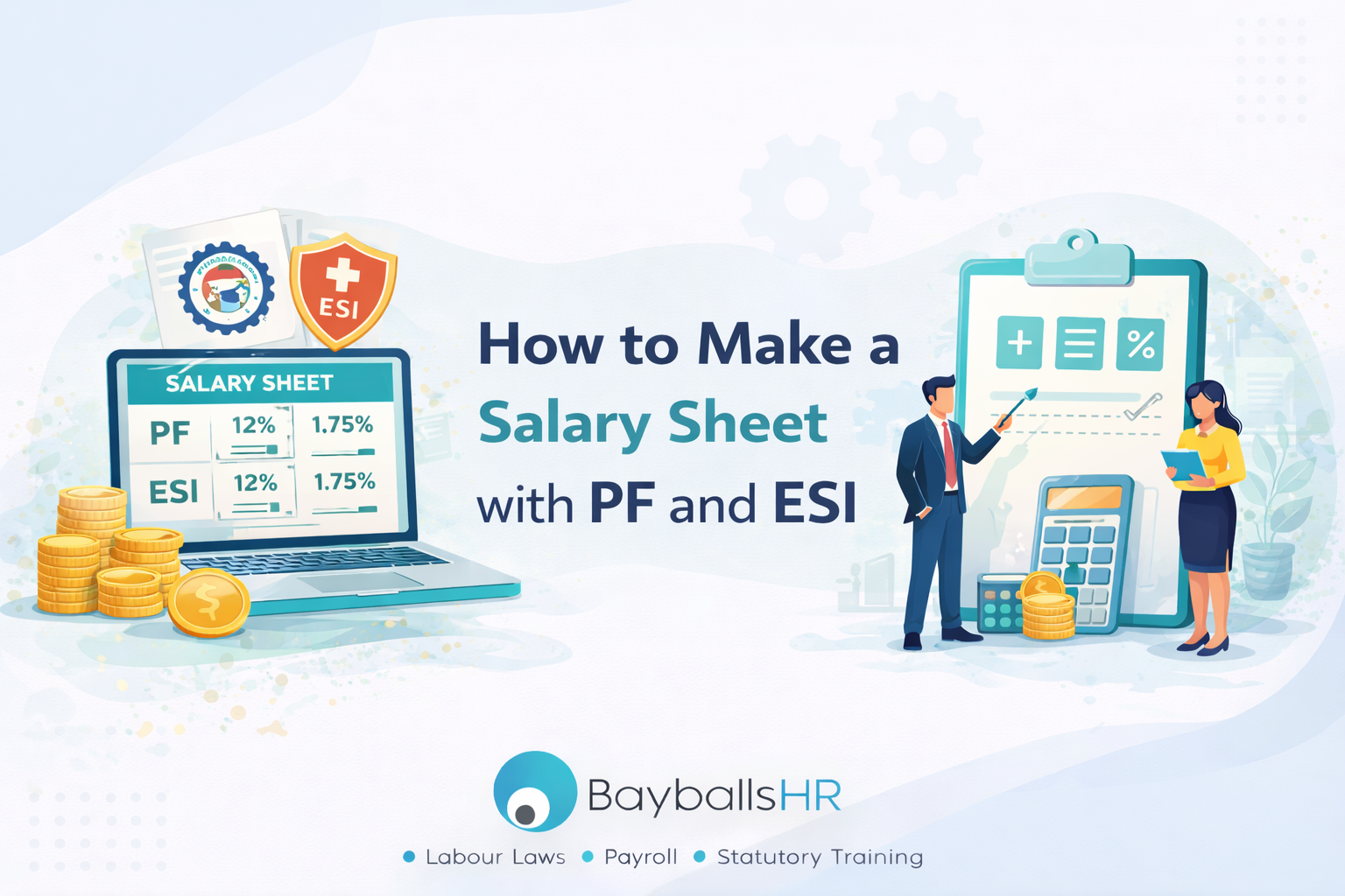 How to Make a Salary Sheet with PF and ESI