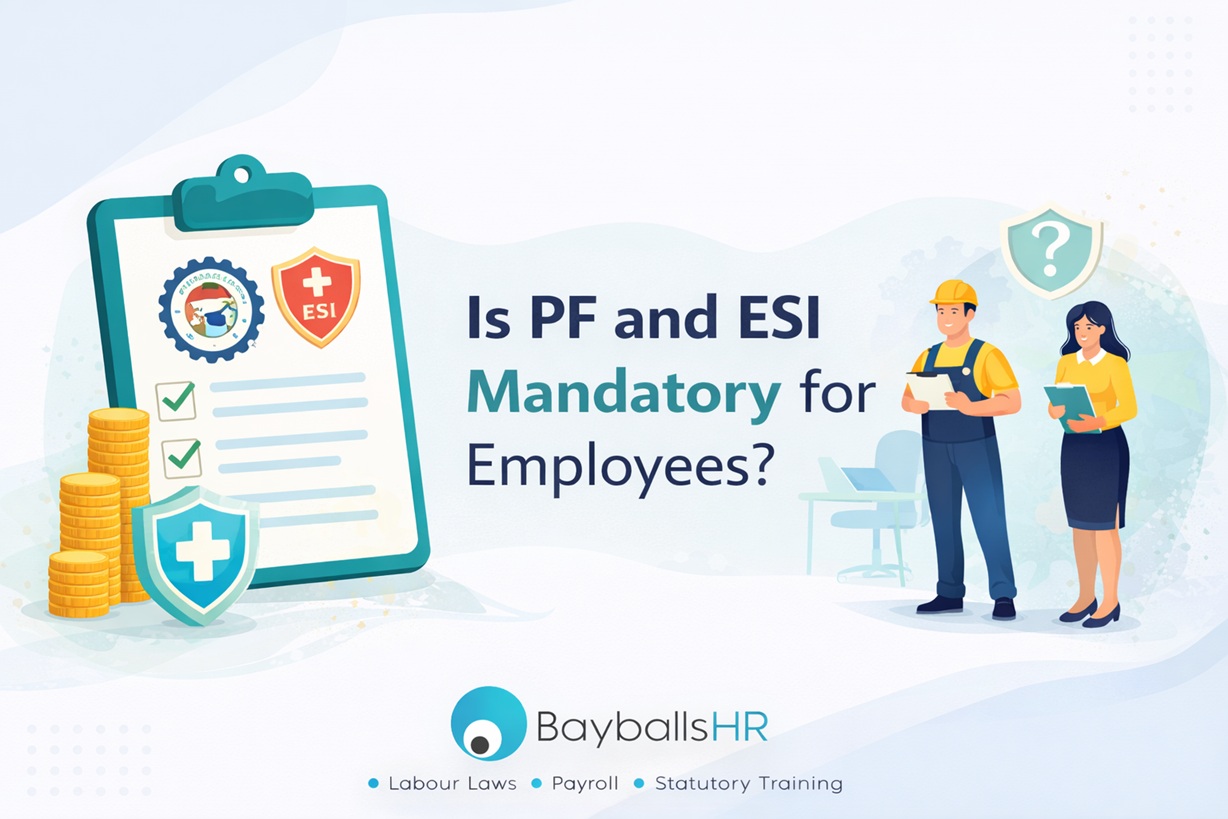 Is PF and ESI mandatory for employees